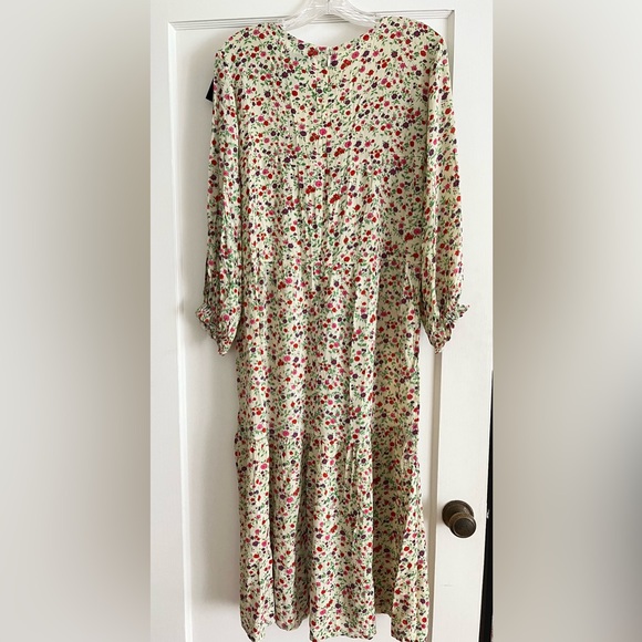 Faithfull the Brand Les Fleurs midi dress bastille floral size 6 new! - Picture 4 of 5